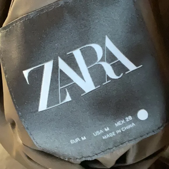 ZARA REVERSIBLE TRENCH COAT ZW COLLECTION BROWN ECRU NEW - Picture 11 of 11